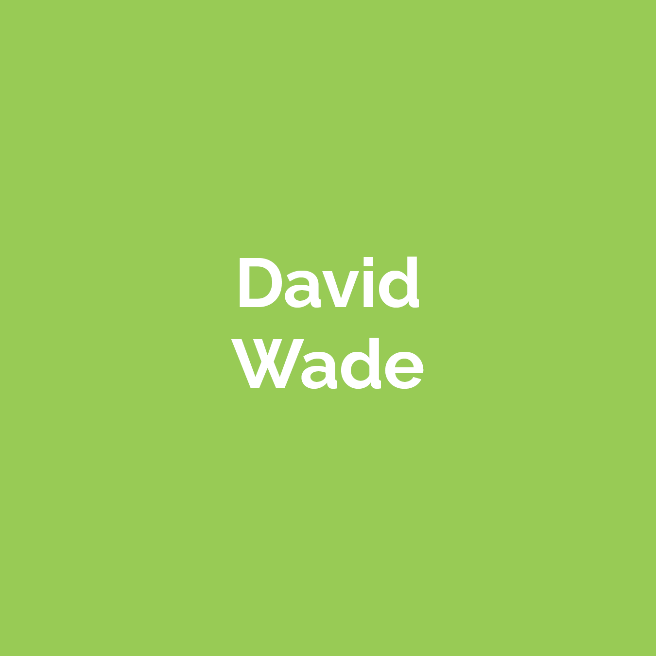 David Wade 2024
