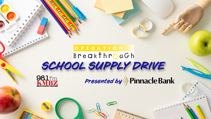 Kmbz School Supply Drive Logo