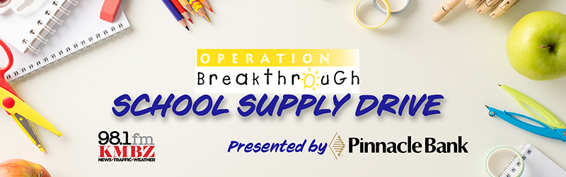 Kmbz School Supply Drive Logo