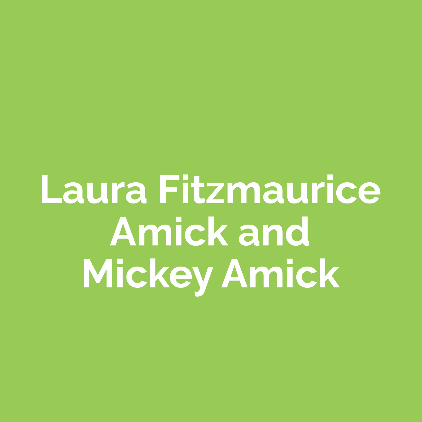 Fitzmaurice And Amick  2024