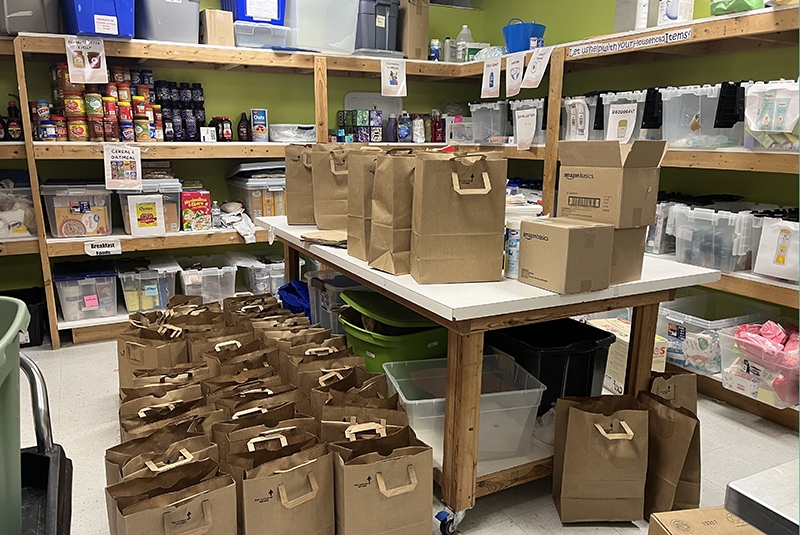 Food Pantry At Bertas