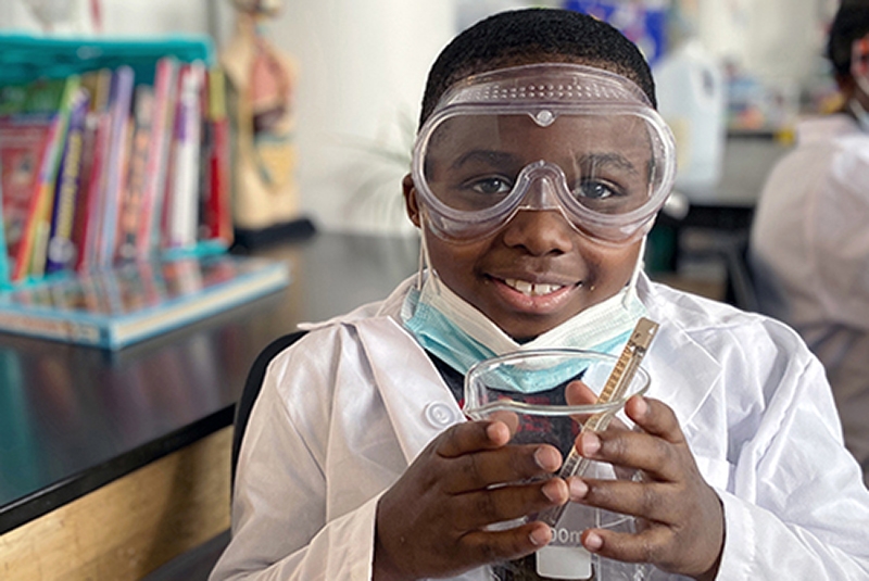 Science Lab In School Age